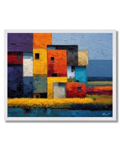 RISING FIELD - FRAMED