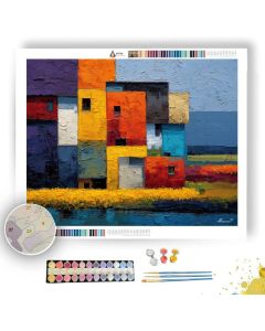 RISING FIELD - Paint by Numbers Full Kit