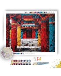 ANCIENT STRUCTURE - Paint by Numbers Full Kit