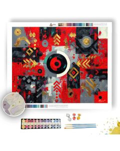 DYNAMIC PATTERN - Paint by Numbers Full Kit
