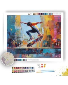 RISING STRUCTURE - Paint by Numbers Full Kit