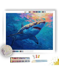 RISING SCENE - Paint by Numbers Full Kit