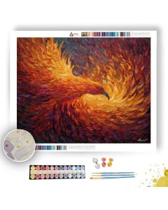 RISING FIELD - Paint by Numbers Full Kit