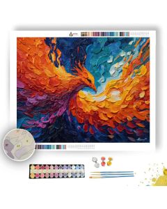 DYNAMIC MOMENT - Paint by Numbers Full Kit