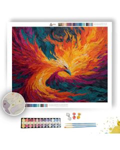 SHARP SCENE - Paint by Numbers Full Kit
