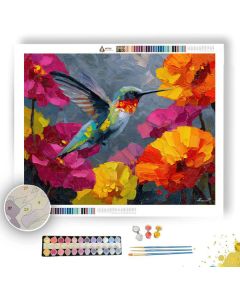 WARM COMPOSITION - Paint by Numbers Full Kit