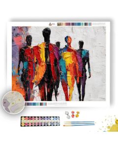 STRONG SCENE - Paint by Numbers Full Kit