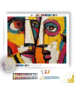 SHARP SPACE - Paint by Numbers Full Kit
