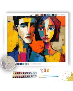MODERN FORM - Paint by Numbers Full Kit