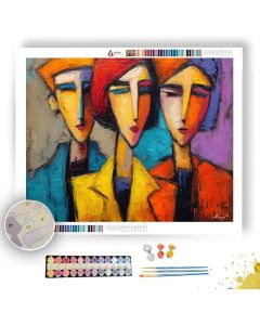 SILENT SHAPE - Paint by Numbers Full Kit