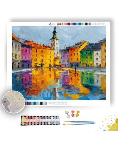 DYNAMIC PLACE - Paint by Numbers Full Kit