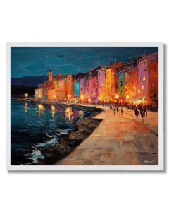 FLOWING VILLAGE - FRAMED