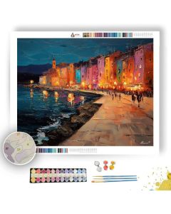 FLOWING VILLAGE - Paint by Numbers Full Kit
