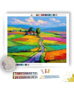 FESTIVE RIDGE - Paint by Numbers Full Kit