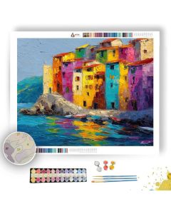 FESTIVE COLORS - Paint by Numbers Full Kit