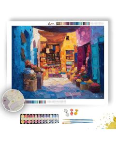 COLORFUL SCENE - Paint by Numbers Full Kit