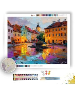 SUNLIT SHORE - Paint by Numbers Full Kit