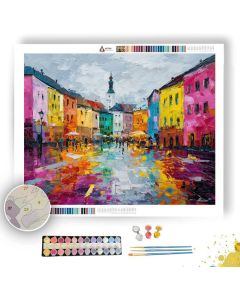 LIVELY PROMENADE - Paint by Numbers Full Kit