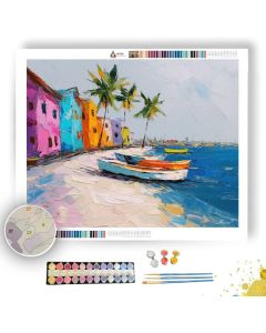 OPEN STREETS - Paint by Numbers Full Kit