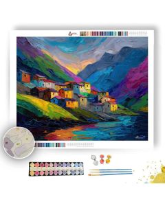 PAINTED SHORE - Paint by Numbers Full Kit