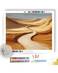 FLOWING SYMBOL - Paint by Numbers Full Kit