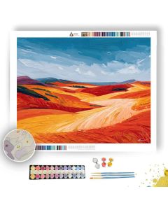 BOLD FIELD - Paint by Numbers Full Kit