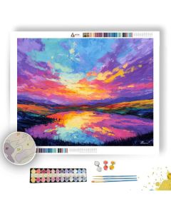 CALM HORIZON - Paint by Numbers Full Kit