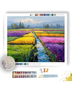QUIET FIELD - Paint by Numbers Full Kit