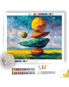 WINDY BALANCE - Paint by Numbers Full Kit