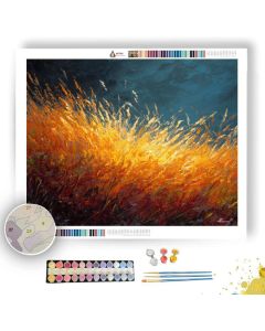GLOWING FIELD - Paint by Numbers Full Kit