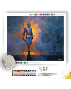 GLOWING FORM - Paint by Numbers Full Kit