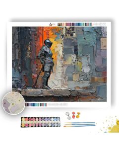 BROKEN STRUCTURE - Paint by Numbers Full Kit
