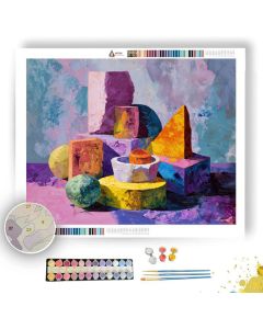 BRIGHT SHAPE - Paint by Numbers Full Kit