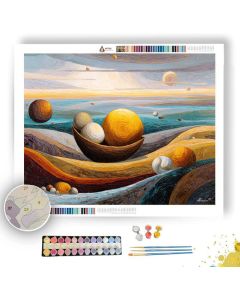 BOLD HORIZON - Paint by Numbers Full Kit