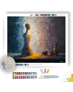 GLOWING FIGURE - Paint by Numbers Full Kit