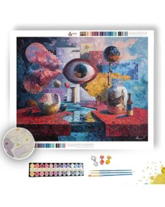 OPEN SYMBOL - Paint by Numbers Full Kit