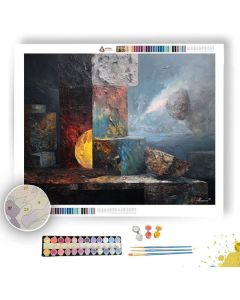 DARK FORM - Paint by Numbers Full Kit