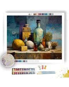 BROKEN SCENE - Paint by Numbers Full Kit