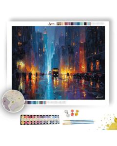 DARK CITY - Paint by Numbers Full Kit