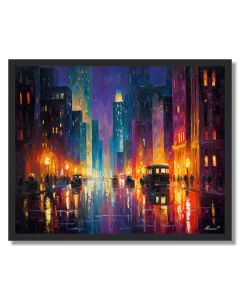 VELVET CITY - FRAMED
