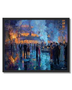 MIDNIGHT MASQUERADE - FRAMED