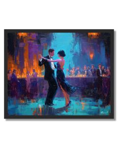 NEON MASQUERADE - FRAMED