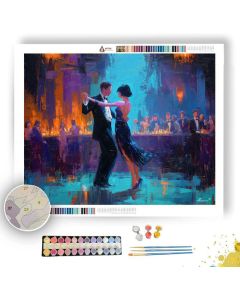 NEON MASQUERADE - Paint by Numbers Full Kit