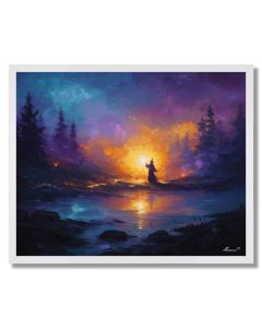 RISING SYMBOL - FRAMED