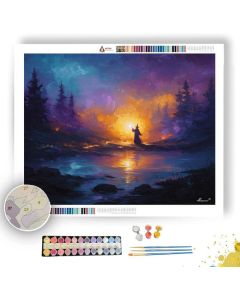 RISING SYMBOL - Paint by Numbers Full Kit