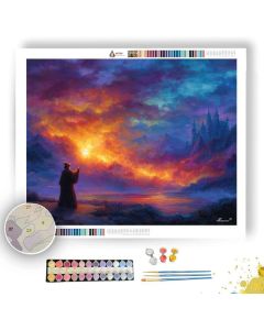 BURNING ODYSSEY - Paint by Numbers Full Kit