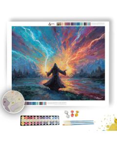 ELECTRIC MYTH - Paint by Numbers Full Kit