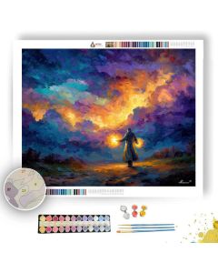 RISING STORM - Paint by Numbers Full Kit