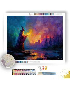 RISING FRAME - Paint by Numbers Full Kit