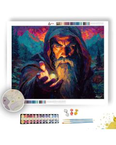 DARK FRAME - Paint by Numbers Full Kit